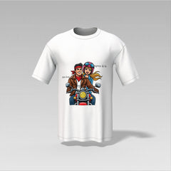 Apun Ki Tu Apun Tera – Couple Riders T-Shirt