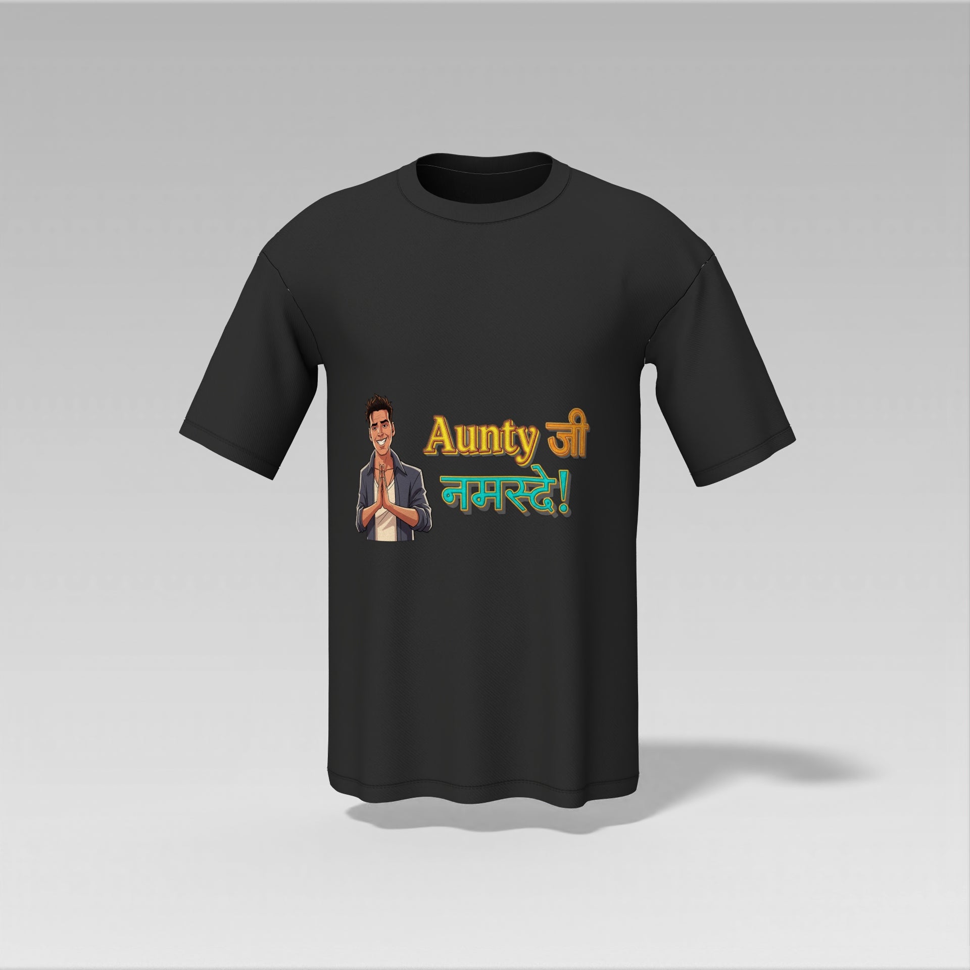 Aunty Ji Namaste – Retro Bollywood T-Shirt