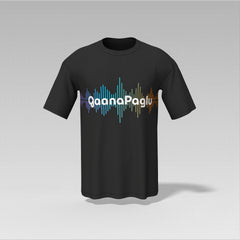Gaana Paglu Soundwave Graphic T-Shirt – Music Lover’s Edition