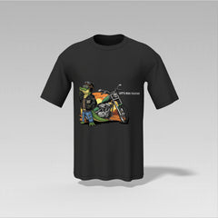 Let’s Ride Together – Biker Crocodile T-Shirt