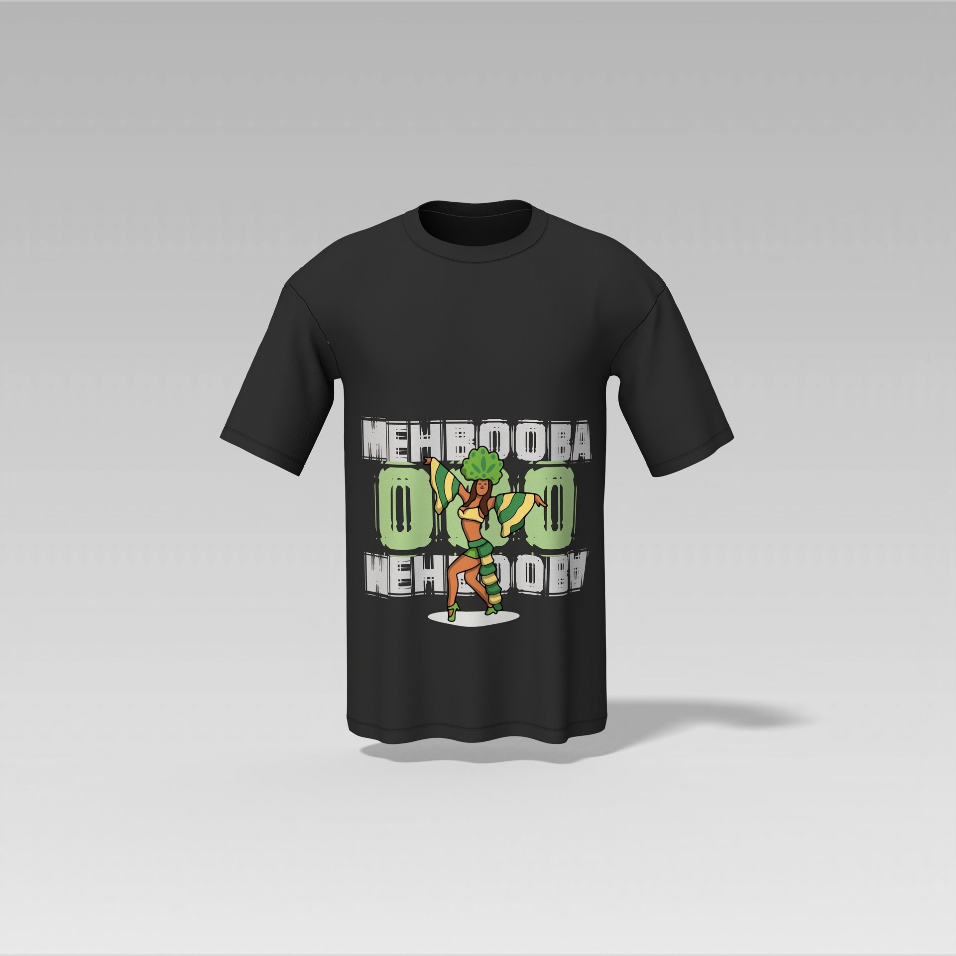Mehbooba O Mehbooba T-Shirt – Vintage Bollywood Groove | Old Masala Tee