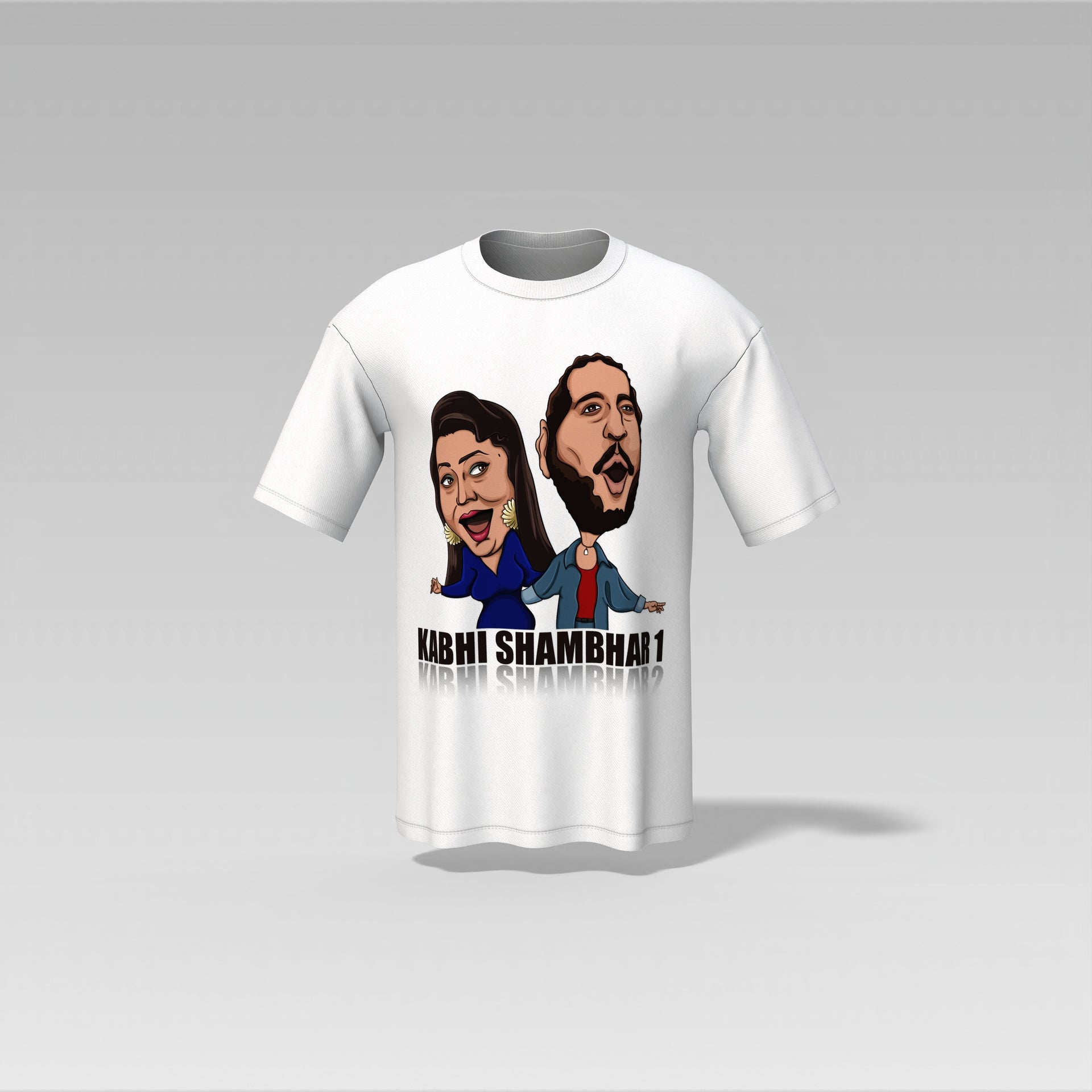 Kabhi Shambhar 1  Kabhi Shambhar 2 TShirt | Old Masala Tee