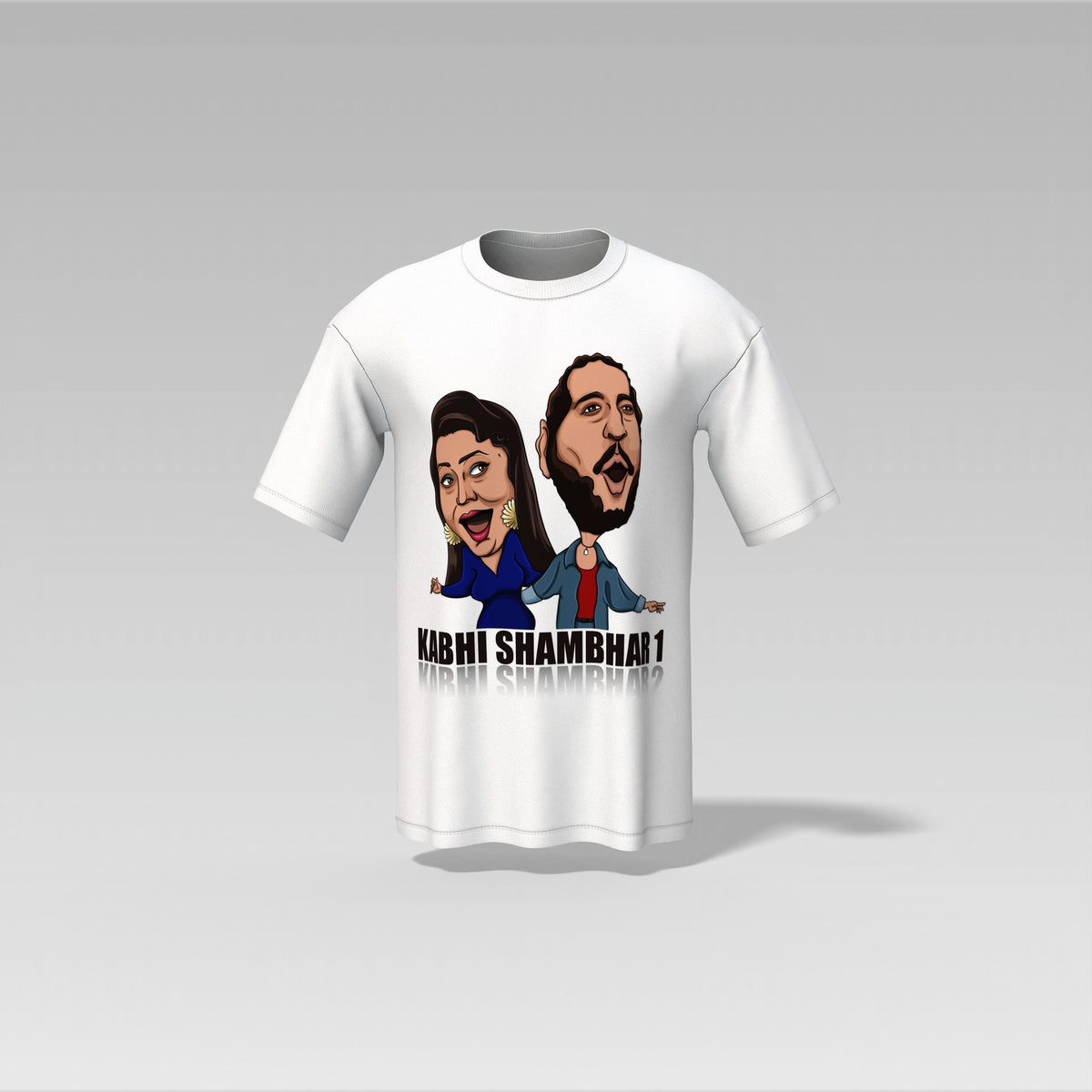 Kabhi Shambhar 1  Kabhi Shambhar 2 TShirt | Old Masala Tee