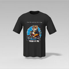 Tiger In Me – Biker Tiger T-Shirt