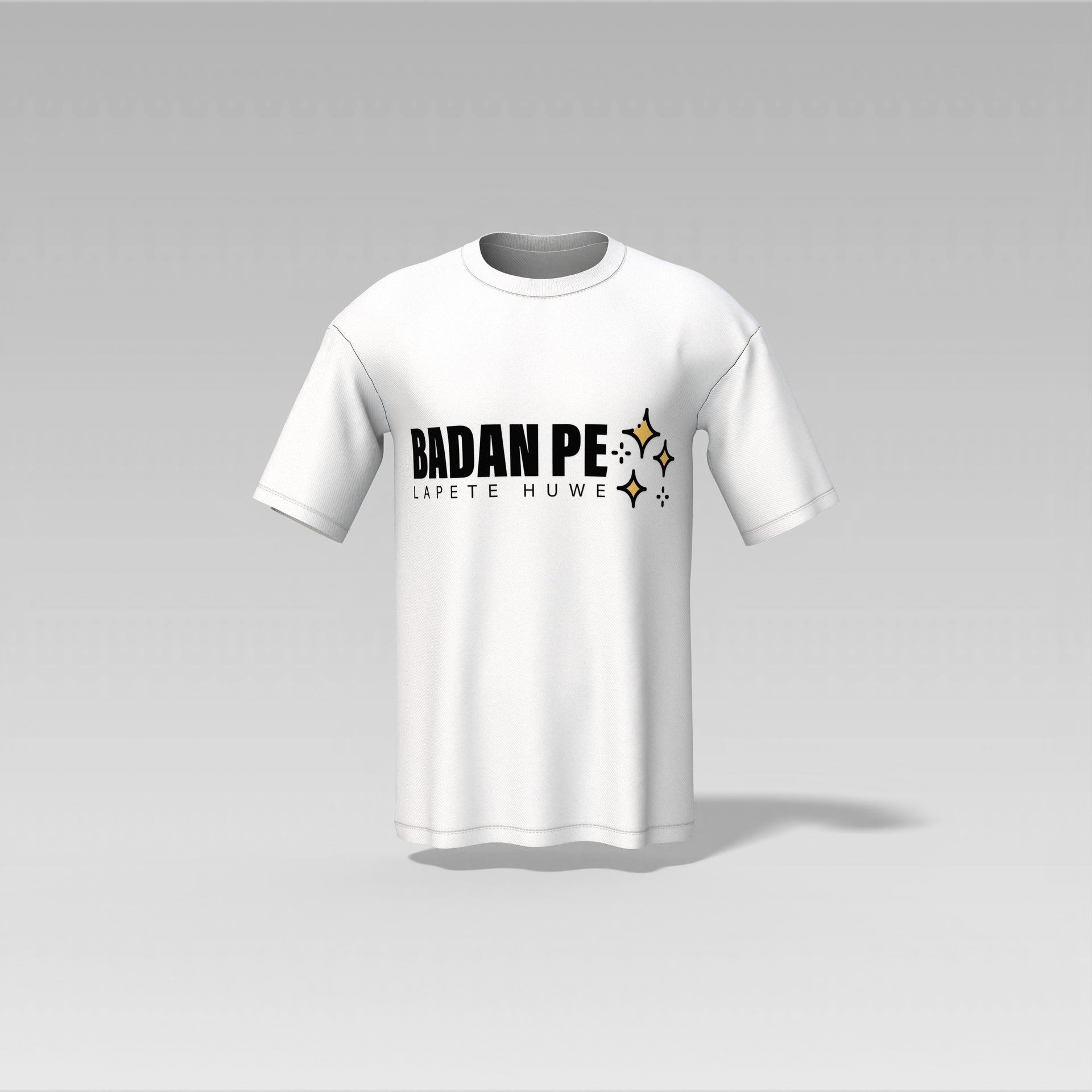 Badan Pe Lapete Huwe Graphic T-Shirt – Old Masala Tee