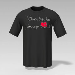 Chura Liya Hai T-Shirt – Vintage Romance Edition | Old Masala Tee