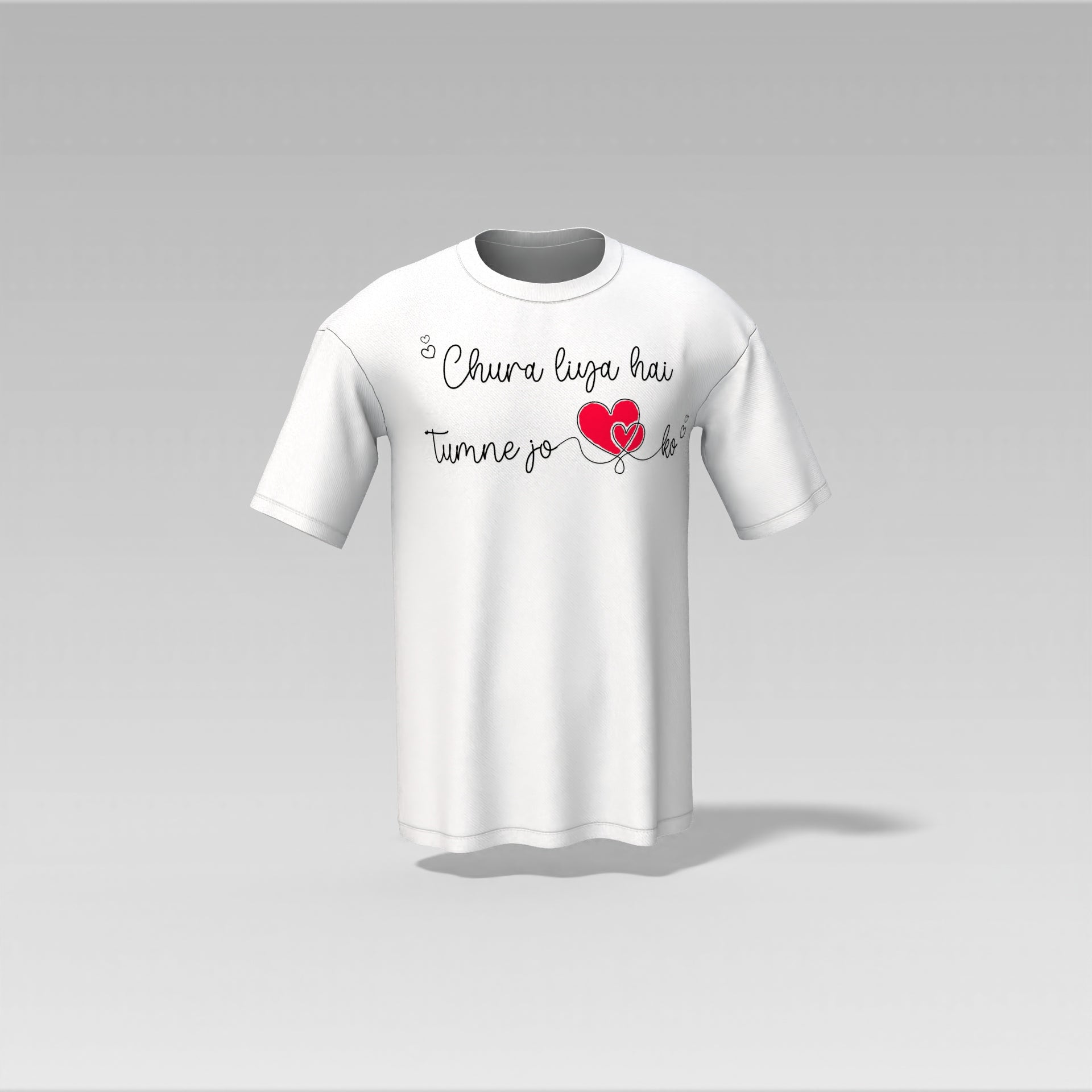 Chura Liya Hai T-Shirt – Vintage Romance Edition | Old Masala Tee
