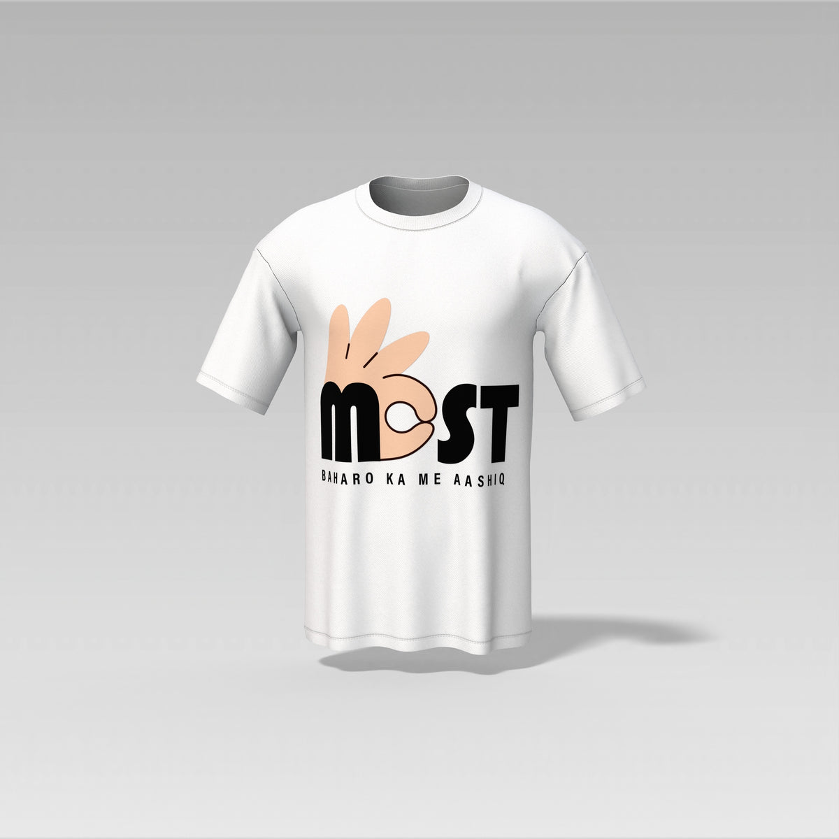 Mast – Baharon Ka Main Aashiq T-Shirt | Retro Romance Vibe | Old Masala Tee