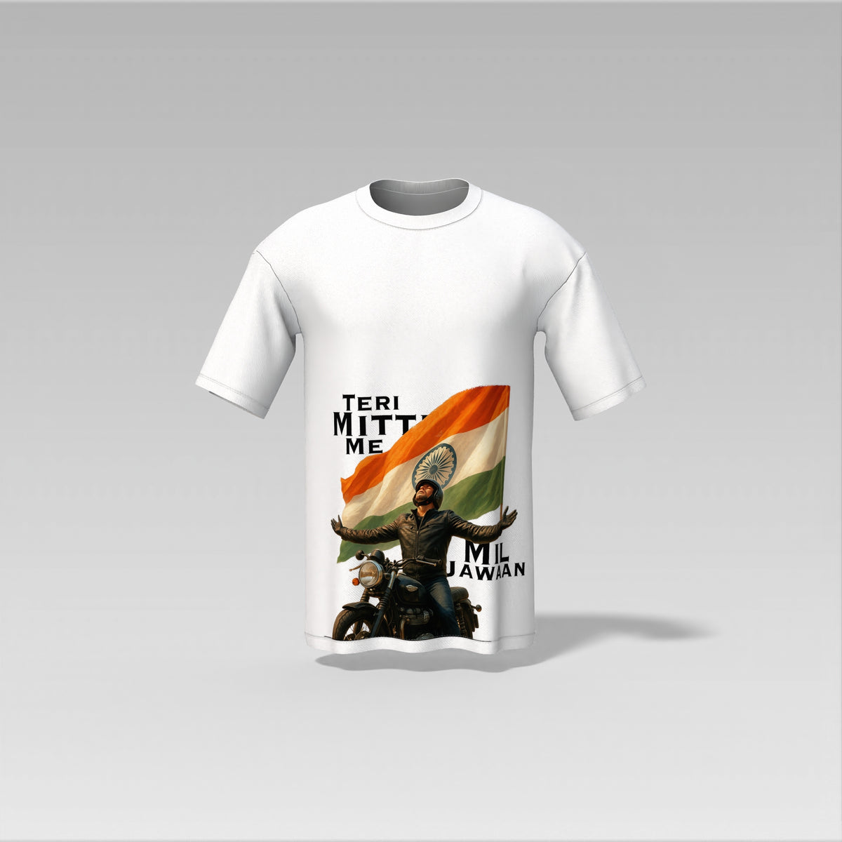 Teri Mitti Me Mil Jawan – Patriotic T-Shirt for Deshbhakts