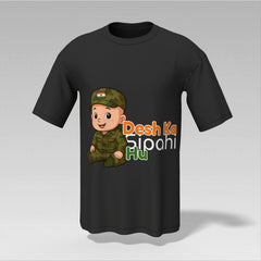 Desh Ka Sipahi Hu – Patriotic T-Shirt for Kids