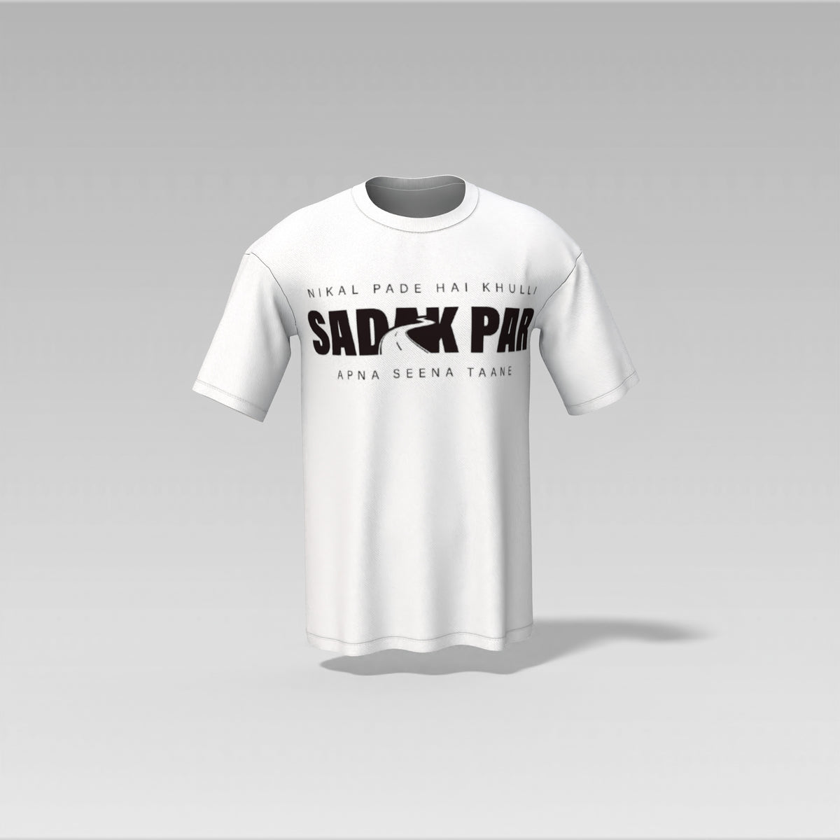 Sadak Par – Apna Seena Taane | Roadtrip Spirit Tee by Old Masala Tee
