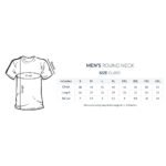 Half_Sleeve_Round_Neck_T-Shirt_printrove_size_guide