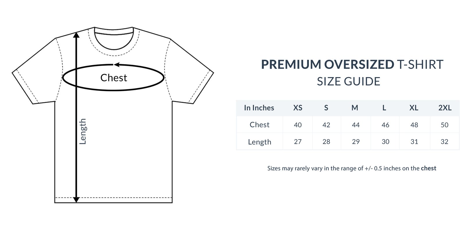 Premium_Oversized_Tshirt_printrove_size_guide Premium_Oversized_Tshirt_printrove_size_guide